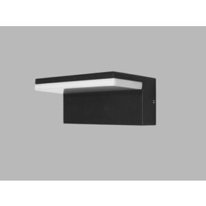LED2 5400154DT Venkovní nástěnné svítidlo HUGO II, A TRIAC 9W 3000K/4000K antracit obraz