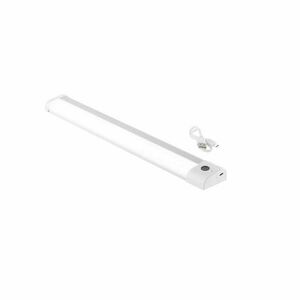 FANEUROPE Nabíjecí podlinkové LED svítidlo BLAM, bílá/stříbrná hliník, LED 1, 7 W, 150 lm, 3000 K, s IR senzorem, dobíjecí obraz