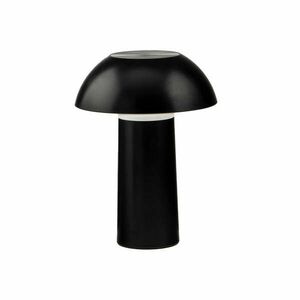 FANEUROPE Nabíjecí svítidlo LAMPADA dobíjecí LED MYKES černá polykarbonát 4, 5 W 300 lm CCT stmívatelné 21x16x16 cm obraz