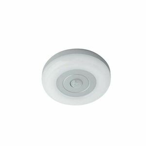 FANEUROPE Nabíjecí svítidlo SHELF bílá / stříbrná polykarbonát LED 1 W 110 lm 4000 K senzor 7x7x2, 15 cm obraz