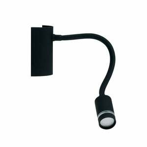 FANEUROPE Nástěnné LED svítidlo KEPLER černá, 3 W, 220 lm, 3000 K, 32 x 6 x 9 cm obraz