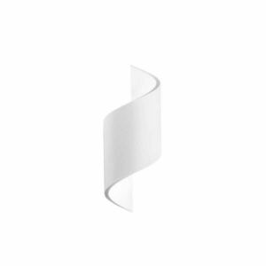 FANEUROPE Nástěnné svítidlo SPIRAL bílé, sádrové, 1xG9, 12x30, 5 cm obraz