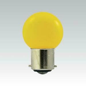 NBB LED G45 230-240V 1W/016 COLOURMAX B22d ŽLUTÁ IPX4 250655130 obraz