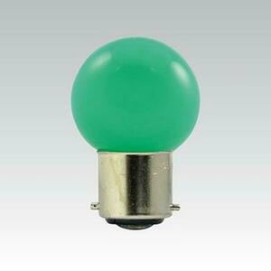 NBB LED G45 230-240V 1W/017 COLOURMAX B22d ZELENÁ IPX4 250655140 obraz