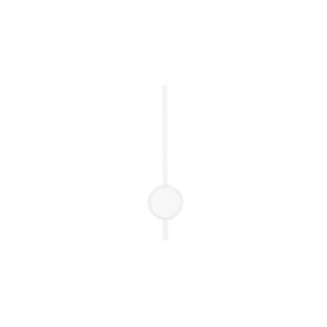 NOVA LUCE nástěnné svítidlo CLOCK LED bílý hliník 3000K 12+6W 9061426 obraz
