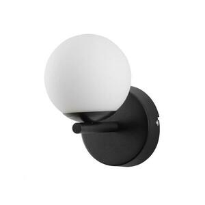 NOVA LUCE nástěnné svítidlo NUVOLE LED černý hliník a sklo 3000K 8W 9061439 obraz