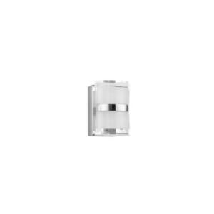 NOVA LUCE nástěnné svítidlo SABIA chrom hliník a akryl LED 10W 220-240V 3000K IP44 9122321 obraz