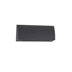 NOVA LUCE venkovní nástěnné svítidlo LIV tmavě šedý hliník a skleněný difuzor LED 3.5W 3000K 200-240V 120st. IP54 9018062 obraz