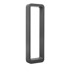 NOVA LUCE venkovní sloupkové svítidlo NED tmavě šedý hliník skleněný difuzor LED 6W 3000K 220-240V 38st. IP54 9104022 obraz