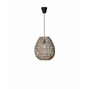 NOVA LUCE závěsné svítidlo GRIFFIN závěsné svítidlo, železo a papír, přírodní barva 1x12W E27 9587131 obraz
