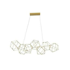 NOVA LUCE závěsné svítidlo NEBULA zlatý kov LED 33.6W 230V 3000K IP20 9186807 obraz