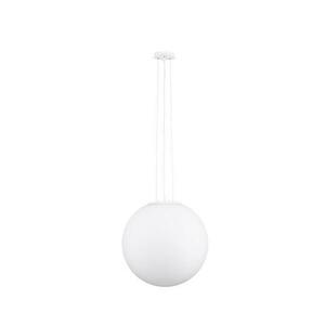 NOVA LUCE závěsné svítidlo NEVOSO opálové sklo a bílý kov E27 1x12W 230V IP20 bez žárovky 920423 obraz