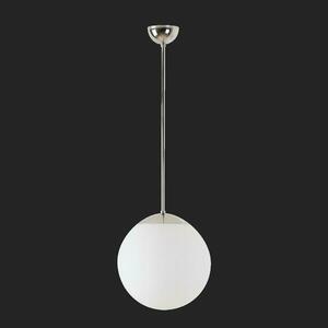 OSMONT ADR60061 ADRIA P2 závěsné skleněné svítidlo nerez leštěná / bílá IP40 3000 K 20W LED DALI obraz