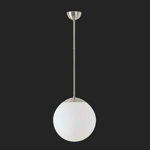 OSMONT ADR60072 ADRIA P2 závěsné skleněné svítidlo nerez broušená / bílá IP40 3000 K 20W LED DALI obraz
