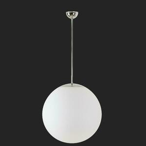 OSMONT ADR60170 ADRIA P4 závěsné skleněné svítidlo nerez leštěná / bílá IP40 3000 K 41W LED DALI obraz