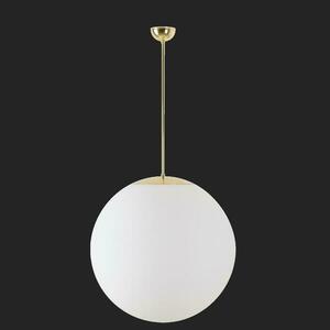 OSMONT ADR60210 ADRIA P5 závěsné skleněné svítidlo mosaz leštěná / bílá IP40 3000 K 48W LED DALI obraz