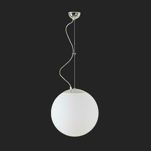 OSMONT ADR60278 ADRIA L3 závěsné skleněné svítidlo nerez leštěná / bílá IP40 3000 K 27W LED DALI obraz