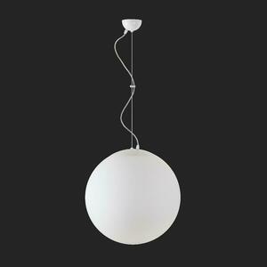 OSMONT ADR60292 ADRIA L4 závěsné skleněné svítidlo bílá IP40 3000 K 41W LED nouzové kombinované 3 h obraz