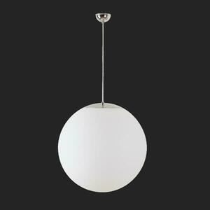 OSMONT ADR60371 ADRIA S5 závěsné skleněné svítidlo nerez leštěná / bílá IP40 3000 K 48W LED DALI obraz