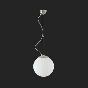 OSMONT ADR60762 ADRIA L2 závěsné skleněné svítidlo nerez broušená / bílá IP40 4000 K 20W LED DALI obraz