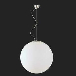 OSMONT ADR60826 ADRIA L5 závěsné skleněné svítidlo nerez broušená / bílá IP40 4000 K 48W LED DALI obraz