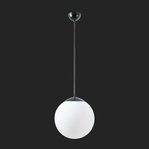OSMONT ADR61284 ADRIA P2 závěsné skleněné svítidlo černá / bílá IP40 3000 K 20W LED DALI obraz