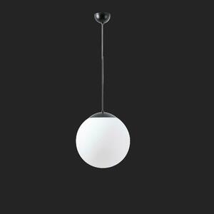 OSMONT ADR61842 ADRIA S2 závěsné skleněné svítidlo černá / bílá IP40 4000 K 20W LED DALI obraz