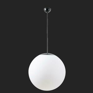 OSMONT ADR61847 ADRIA S4 závěsné skleněné svítidlo černá / bílá IP40 4000 K 41W LED nouzové kombinované 3 h obraz