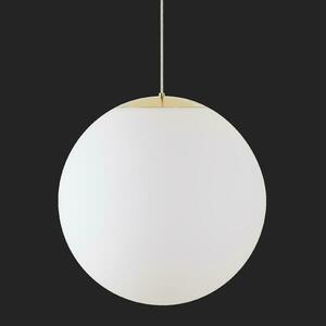 OSMONT ADR62235 ADRIA S5 HP závěsné skleněné svítidlo mosaz leštěná / bílá IP40 3000 K 65W LED DALI obraz