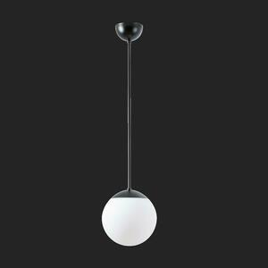 OSMONT ADR70949 ADRIA P1 závěsné skleněné svítidlo černá / bílá IP40 4000 K 9W LED DALI obraz