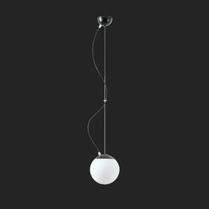 OSMONT ADR70967 ADRIA L1 závěsné skleněné svítidlo černá / bílá IP40 4000 K 9W LED DALI obraz