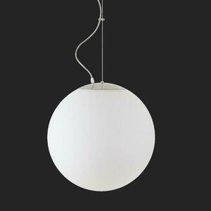 OSMONT ADR72101 ADRIA L4 HP závěsné skleněné svítidlo nerez leštěná / bílá IP40 3000 K 58W LED nouzové kombinované 3 h obraz