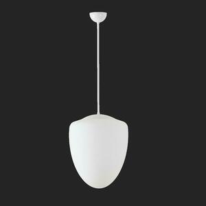 OSMONT AST60385 ASTRA P závěsné skleněné svítidlo bílá IP40 3000 K 27W LED DALI obraz