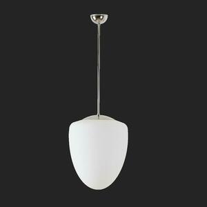 OSMONT AST60409 ASTRA P závěsné skleněné svítidlo nerez leštěná / bílá IP40 3000 K 27W LED DALI obraz