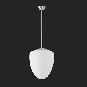 OSMONT AST60415 ASTRA P závěsné skleněné svítidlo nerez broušená / bílá IP40 3000 K 27W LED DALI obraz
