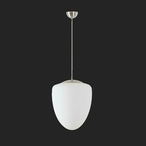 OSMONT AST60443 ASTRA S závěsné skleněné svítidlo nerez broušená / bílá IP40 3000 K 27W LED DALI obraz
