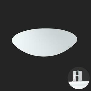 OSMONT AUR63146 AURA V5 stropní/nástěnné skleněné polovestavné svítidlo bílá IP44 2700-6500 K 32W LED obraz