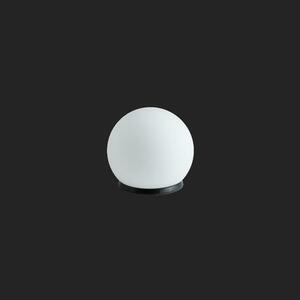 OSMONT BIA50530 BIANCA 1 stolní skleněná lampa černá / bílá IP40 25W E27 obraz