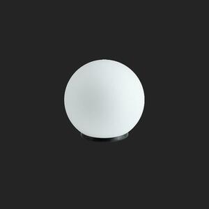 OSMONT BIA50534 BIANCA 2 stolní skleněná lampa černá / bílá IP40 40W E27 obraz