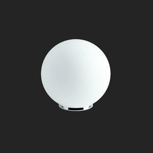 OSMONT BIA50540 BIANCA 3 stolní skleněná lampa chrom / bílá IP40 60W E27 obraz