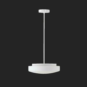 OSMONT EDN54095 EDNA P3 závěsné skleněné svítidlo bílá IP40 2x75W E27 obraz