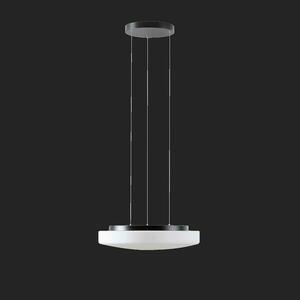 OSMONT EDN67454 EDNA LE5 závěsné skleněné svítidlo černá / bílá IP40 3000 K 27W LED DALI obraz