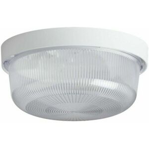 OSMONT ELE50004 ELEKTRA 3 stropní/nástěnné průmyslové plastové svítidlo bílá / čirá IP54 60W E27 obraz