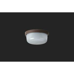 OSMONT ELE50121 ELEKTRA 3 stropní/nástěnné průmyslové plastové svítidlo hnědá / bílá IP54 3000 K 8W LED obraz