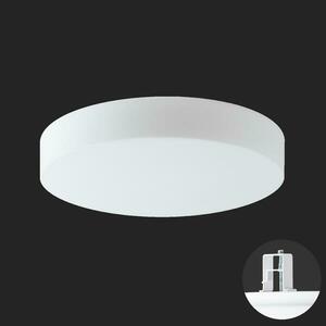 OSMONT ELS68136 ELSA V4 stropní/nástěnné skleněné polovestavné svítidlo bílá IP44 3000 K 19W LED HF nouzové kombinované 3 h obraz