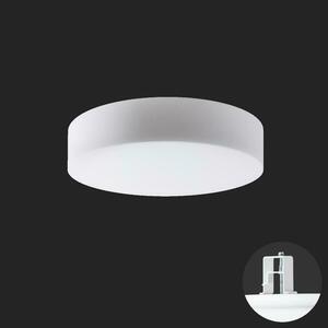 OSMONT ERI67160 ERIS V4 stropní/nástěnné skleněné polovestavné svítidlo bílá IP44 3000 K 52W LED nouzové kombinované 3 h obraz