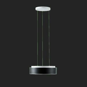 OSMONT ERI67397 ERIS LEC3 závěsné skleněné svítidlo bílá / bílo - černá IP40 3000 K 27W LED DALI obraz