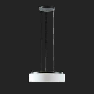 OSMONT ERI67909 ERIS LE4 závěsné skleněné svítidlo černá / bílá IP40 4000 K 35W LED DALI obraz