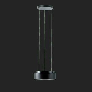 OSMONT ERI71356 ERIS LEC2 závěsné skleněné svítidlo černá / bílo - černá IP40 3000/4000 K 14W LED DALI obraz