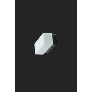 OSMONT FLO67275 FLORA 1 stropní/nástěnné skleněné svítidlo černá / bílá IP43 3000 K 8W LED obraz